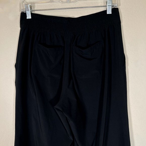 Athleta Greenwich Gaucho Culotte Black Size 8 Lightweight Wide Leg - Picture 6 of 9